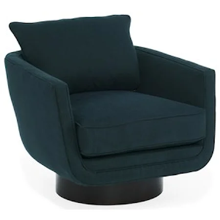 Mid Century Modern Swivel Chair